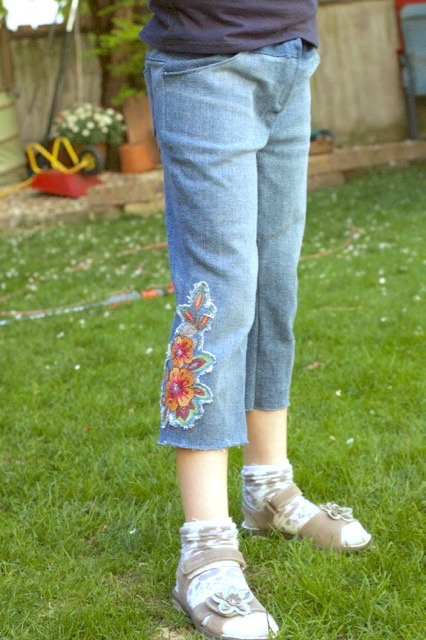 Upcycling Papas Jeans