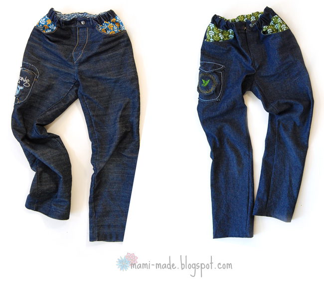 Jeans für Mädchen nähen - Tipp für eine bessere Passform